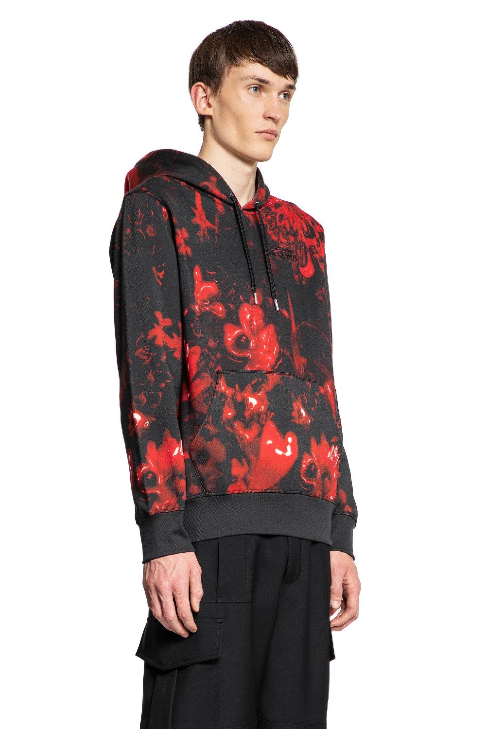 Antonioli ALEXANDER MCQUEEN MAN BLACK SWEATSHIRTS Negozio