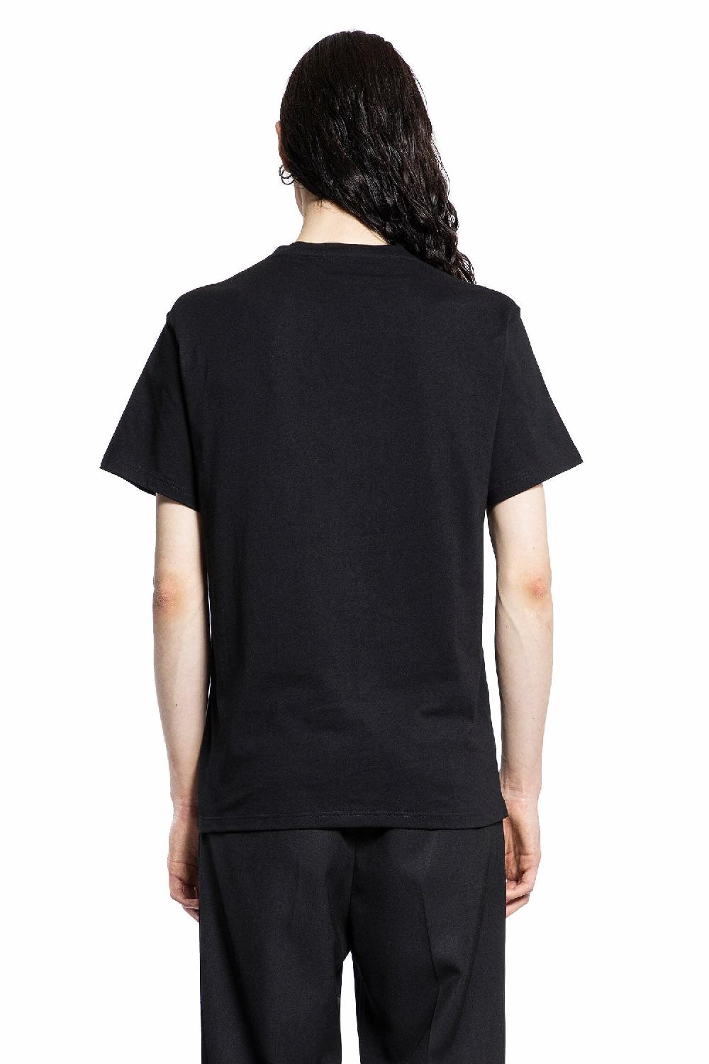 Antonioli ALEXANDER MCQUEEN MAN BLACK T-SHIRTS & TANK TOPS Moda