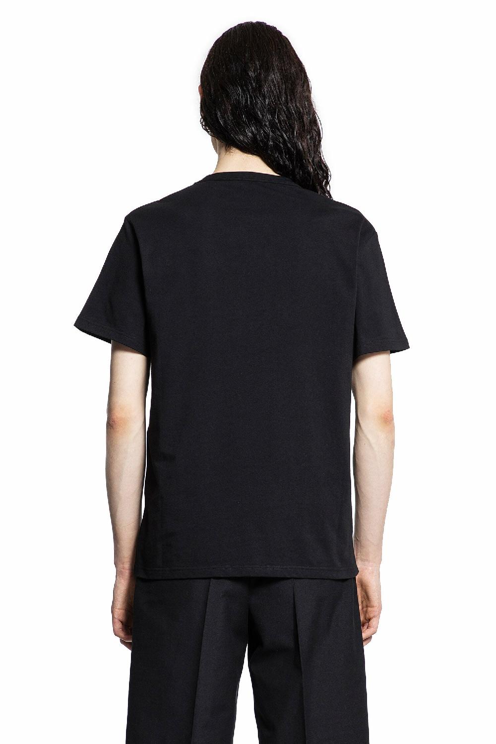 Antonioli ALEXANDER MCQUEEN MAN BLACK T-SHIRTS & TANK TOPS Italy
