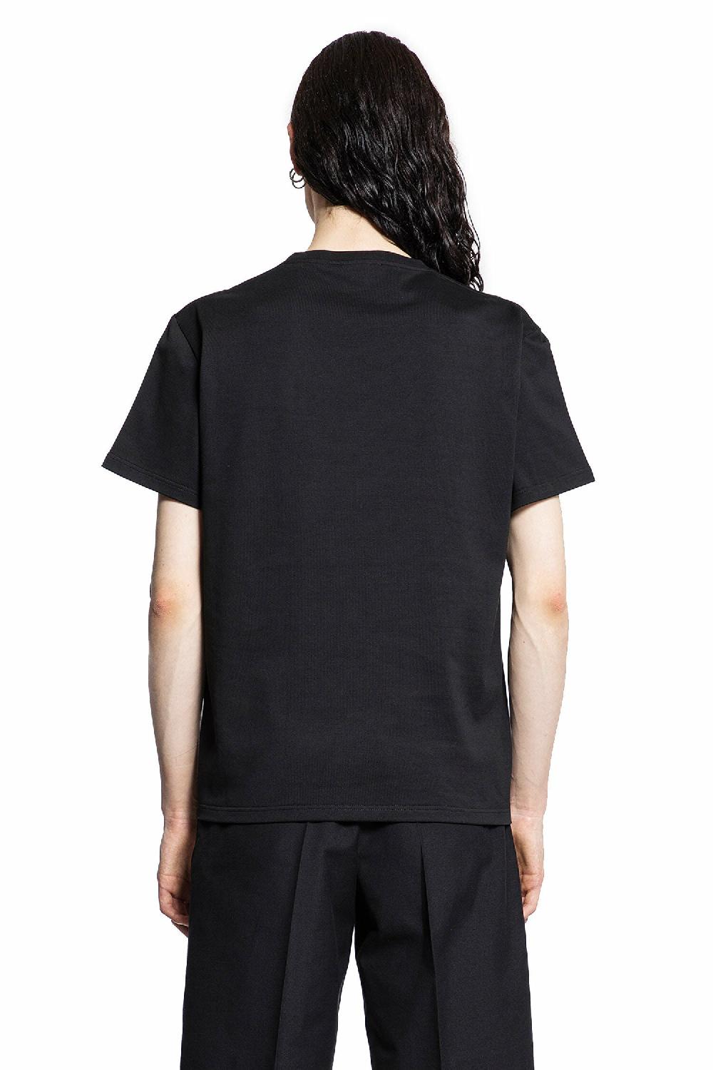Antonioli ALEXANDER MCQUEEN MAN BLACK T-SHIRTS & TANK TOPS Italia