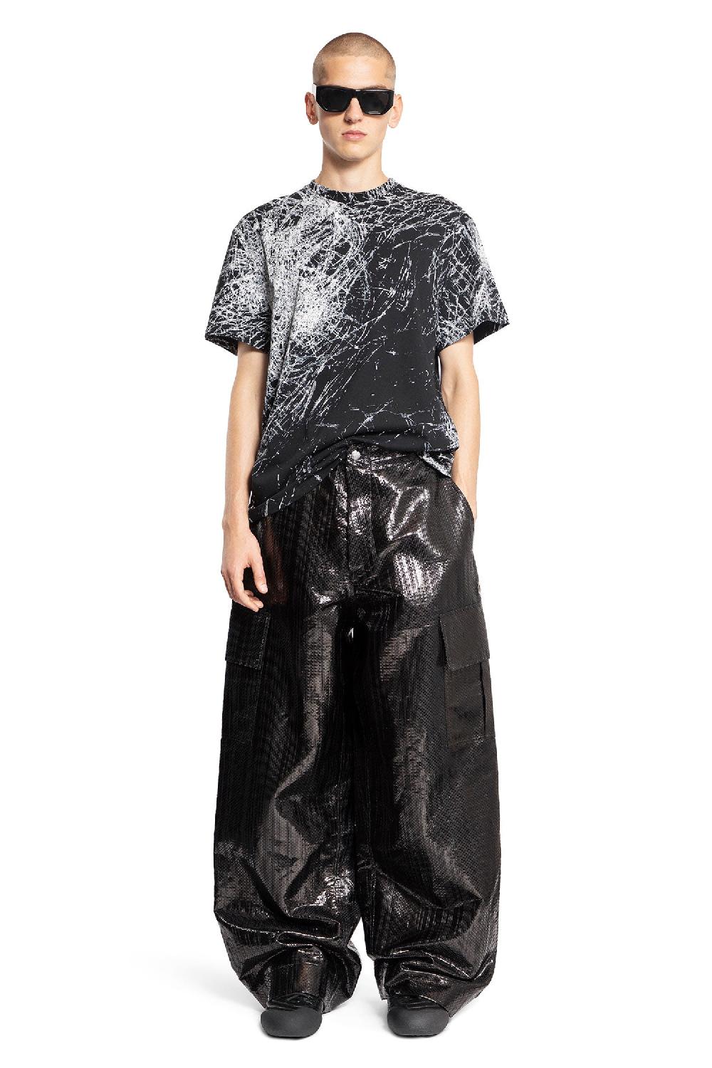 Antonioli ALEXANDER MCQUEEN MAN BLACK T-SHIRTS & TANK TOPS 2025