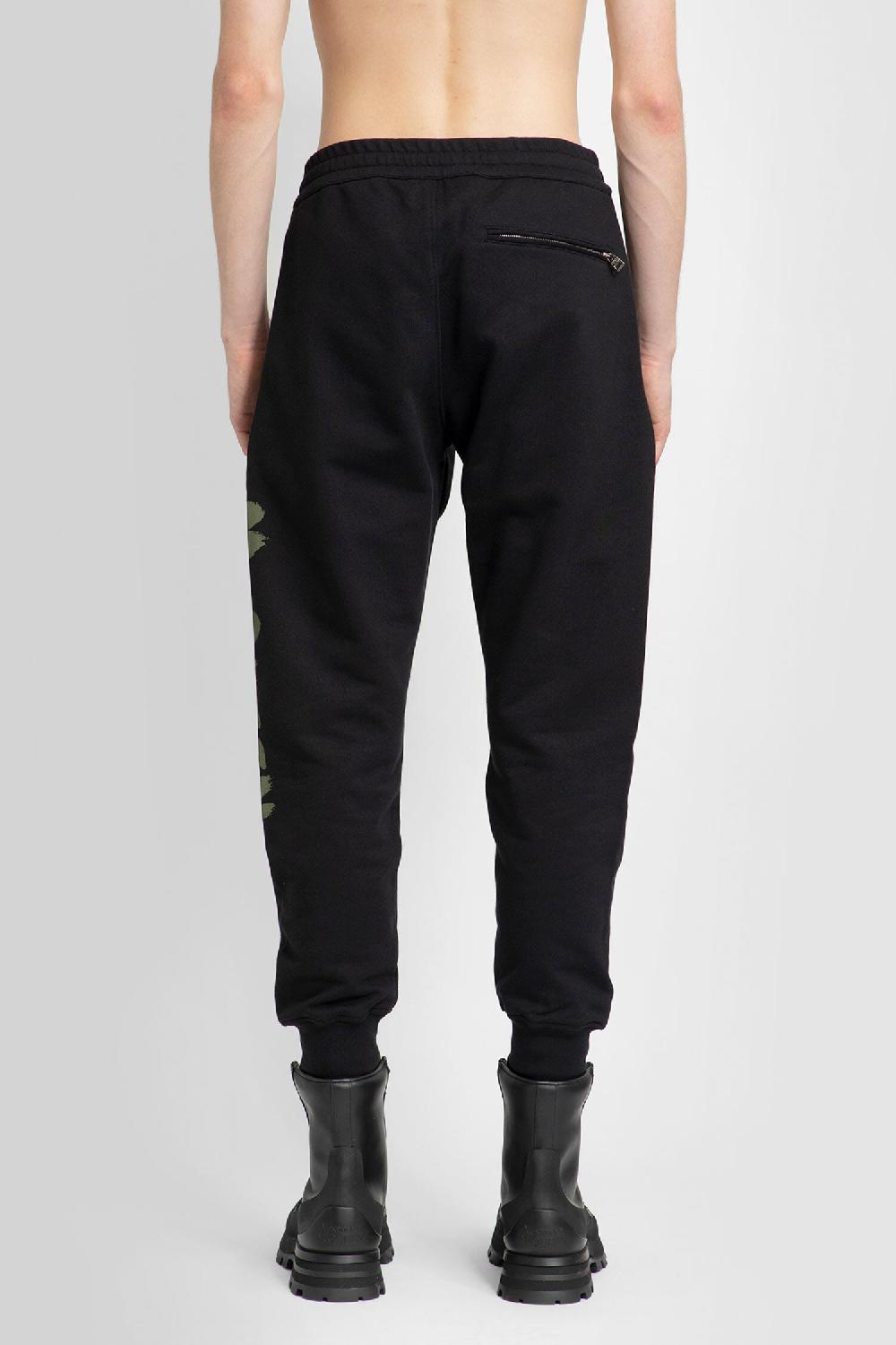 Antonioli ALEXANDER MCQUEEN MAN BLACK TROUSERS Qualità