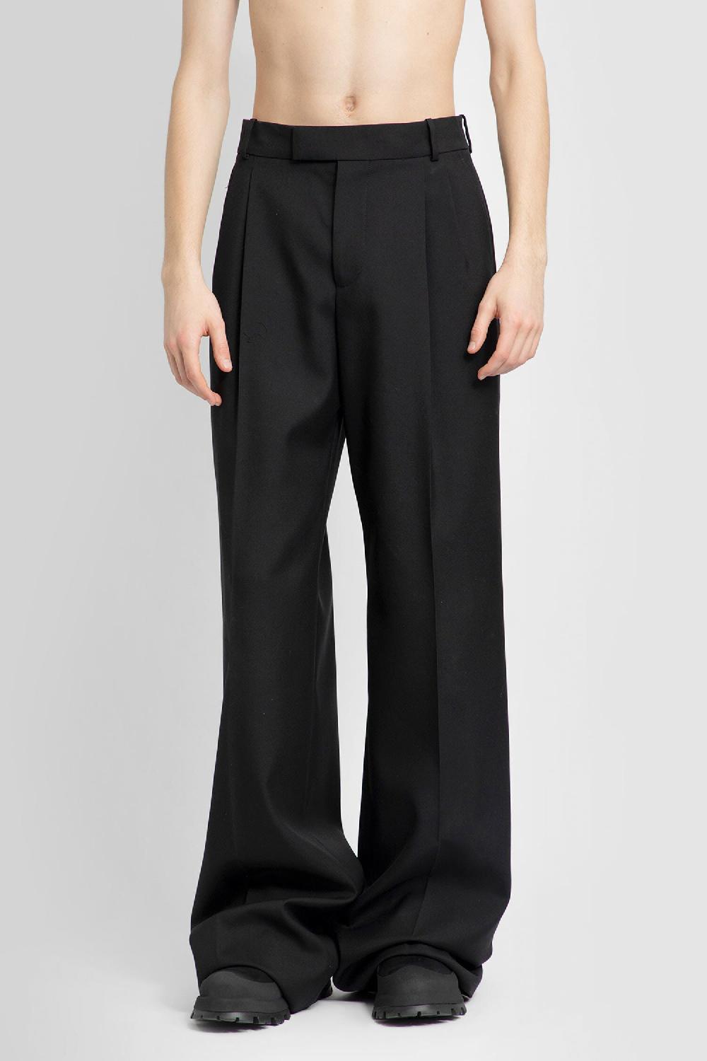 Antonioli ALEXANDER MCQUEEN MAN BLACK TROUSERS Vendita