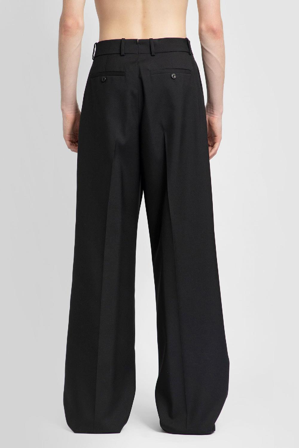 Antonioli ALEXANDER MCQUEEN MAN BLACK TROUSERS Vendita