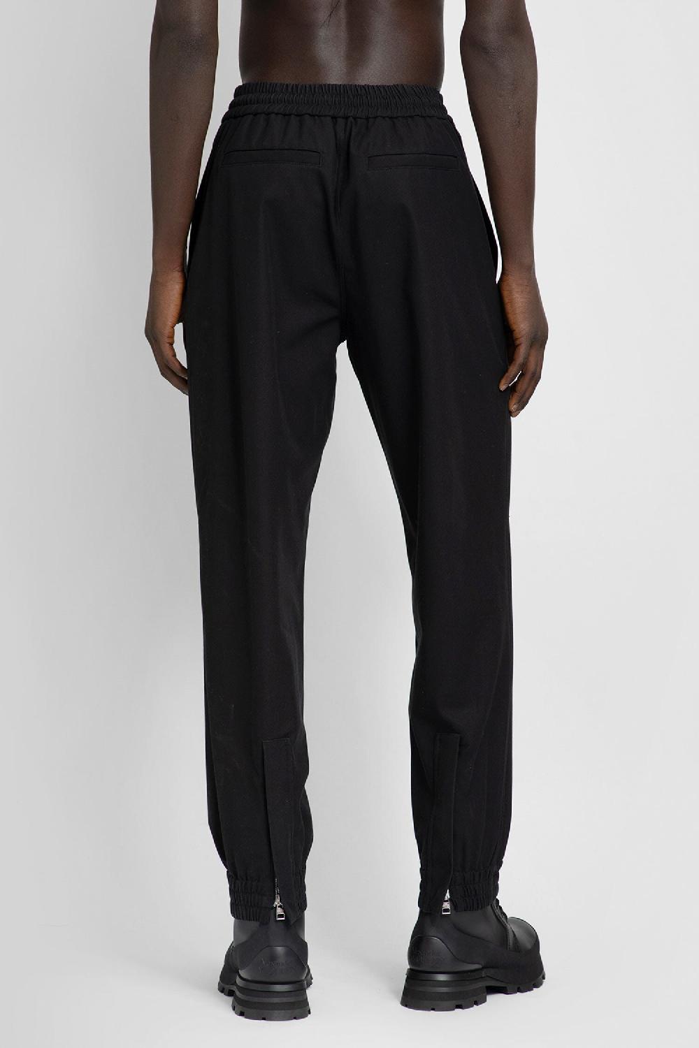 Antonioli ALEXANDER MCQUEEN MAN BLACK TROUSERS Promozione