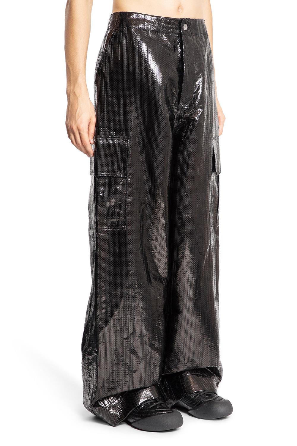 Antonioli ALEXANDER MCQUEEN MAN BLACK TROUSERS Pezzi Unici