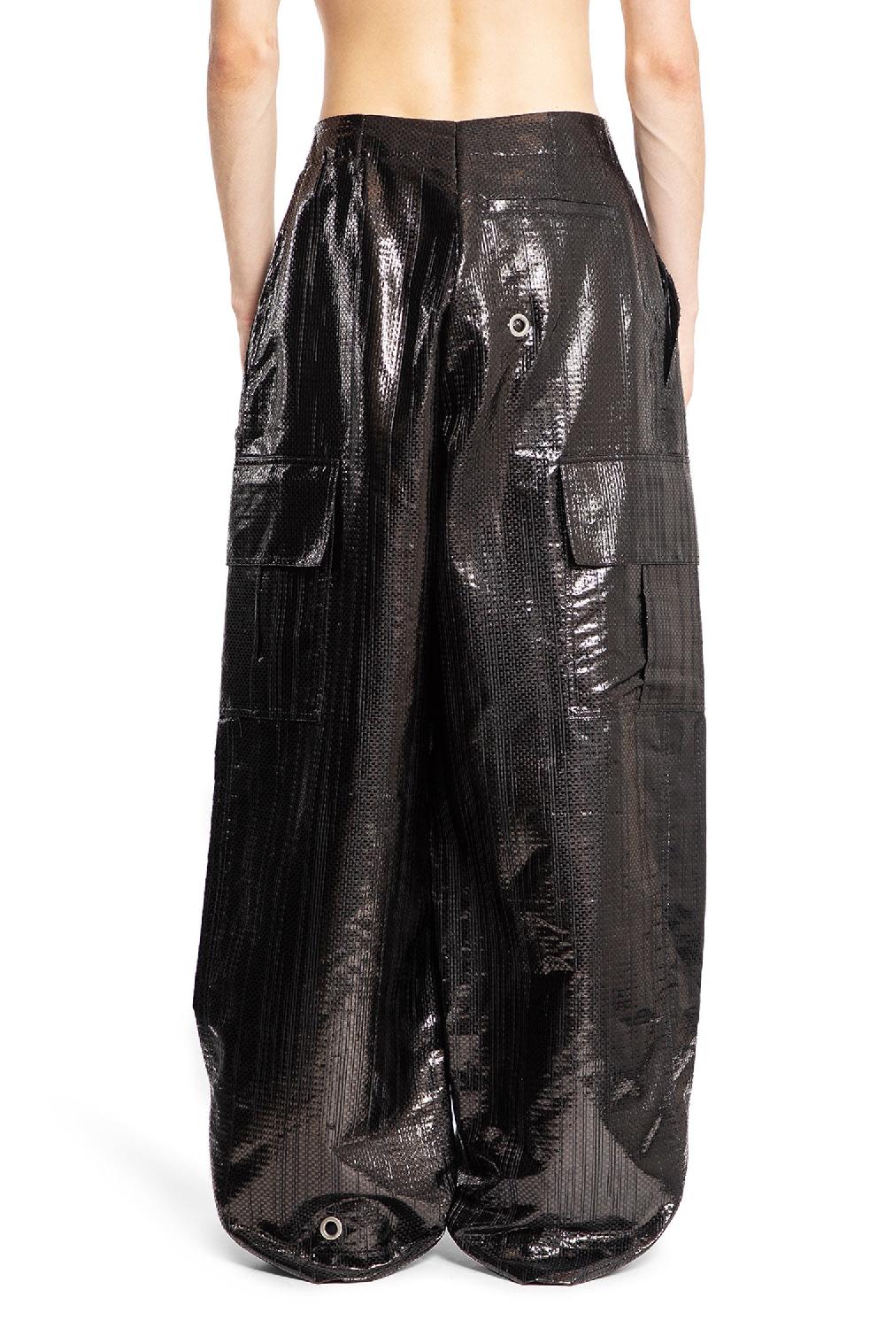 Antonioli ALEXANDER MCQUEEN MAN BLACK TROUSERS Pezzi Unici