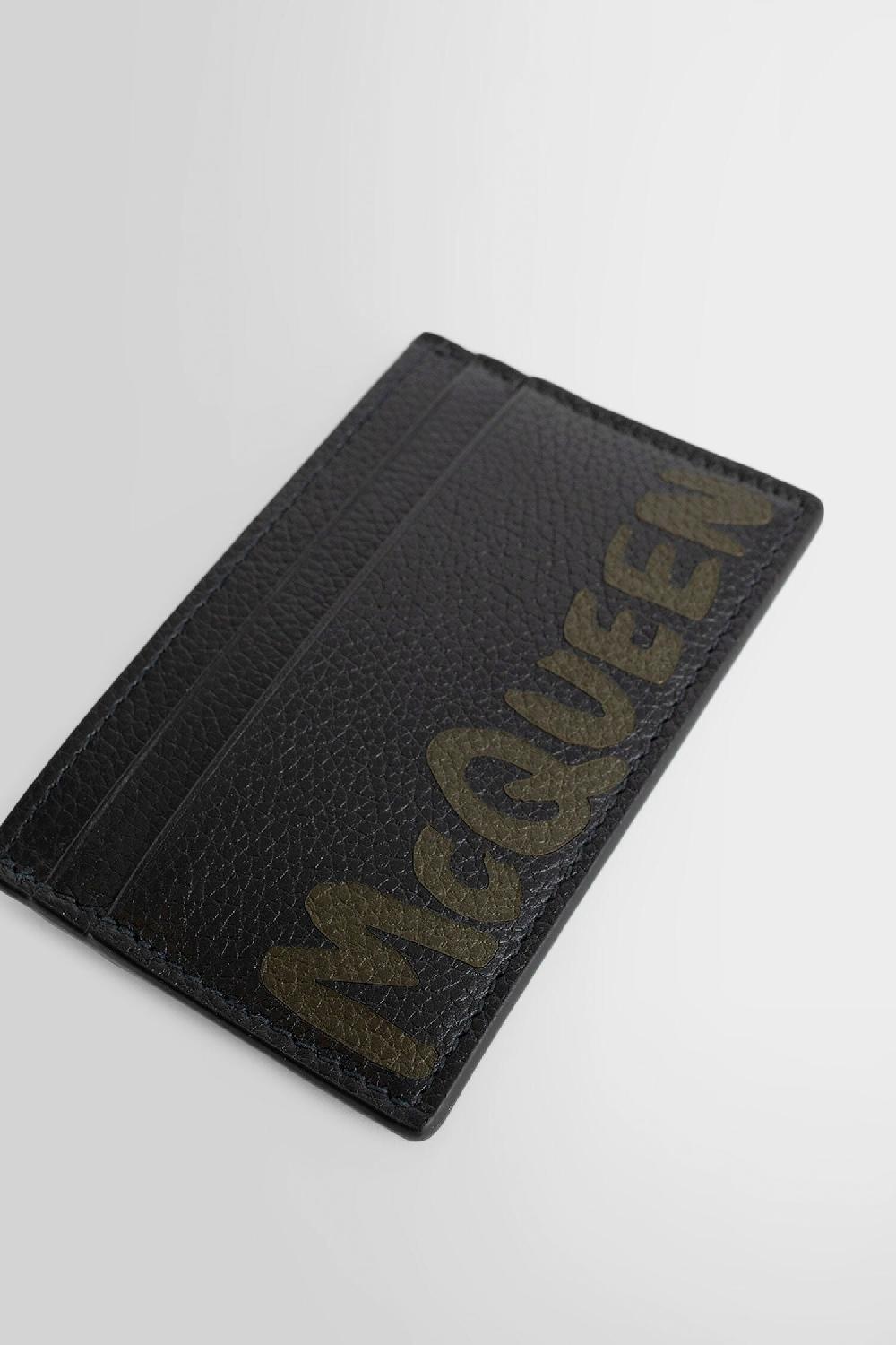 Antonioli ALEXANDER MCQUEEN MAN BLACK WALLETS & CARDHOLDERS Soddisfazione Garantita