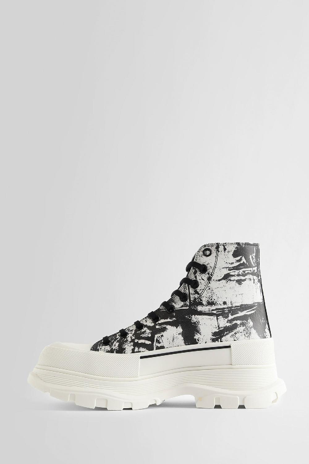 Antonioli ALEXANDER MCQUEEN MAN BLACK&WHITE BOOTS Promozione Limitata