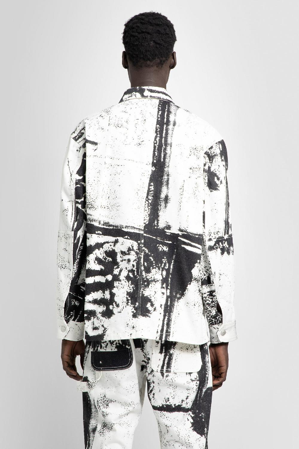 Antonioli ALEXANDER MCQUEEN MAN BLACK&WHITE JACKETS Fino Al -60%