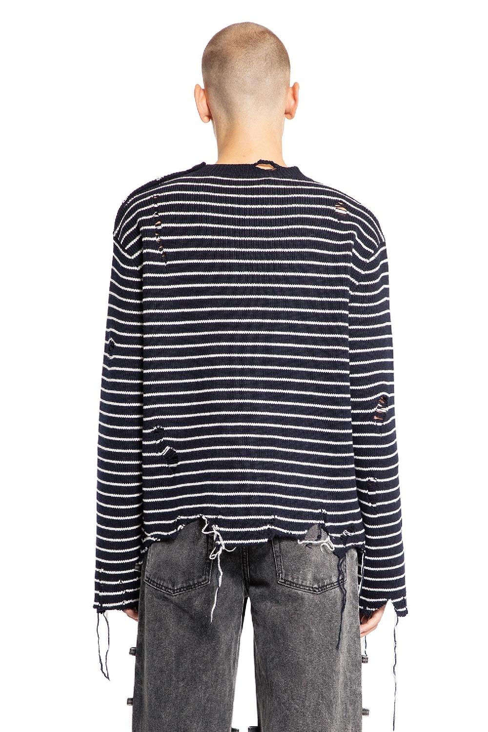 Antonioli ALEXANDER MCQUEEN MAN BLACK&WHITE KNITWEAR Affare Del Giorno