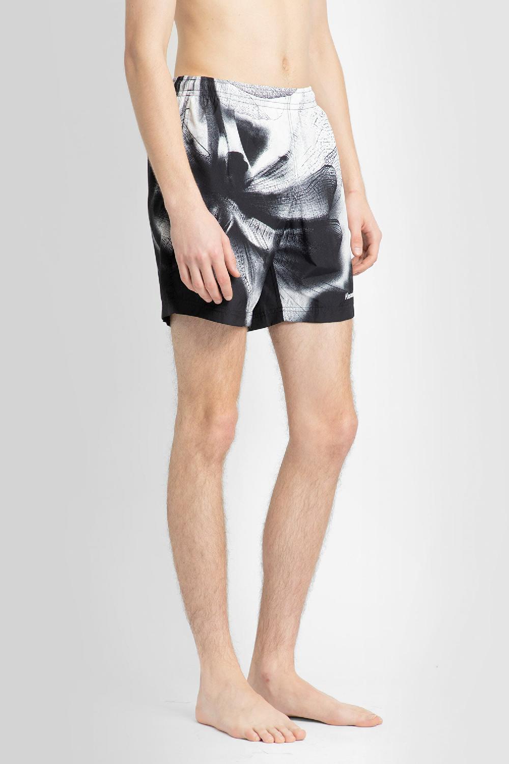 Antonioli ALEXANDER MCQUEEN MAN BLACK&WHITE SWIMWEAR Presa