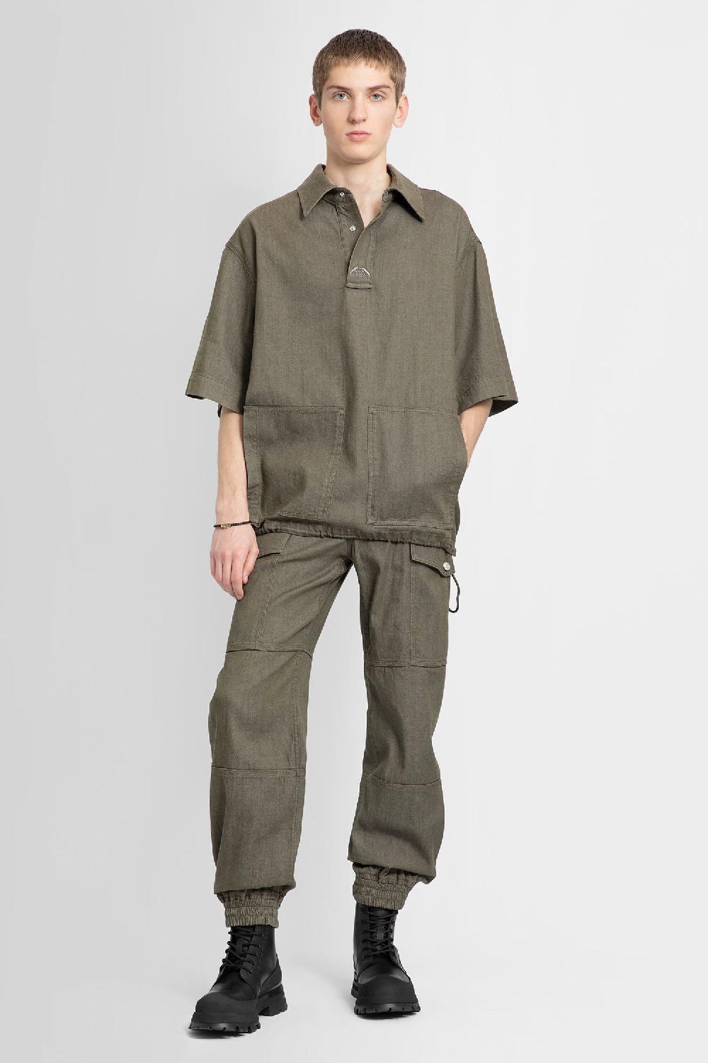 Antonioli ALEXANDER MCQUEEN MAN GREEN JEANS Economico