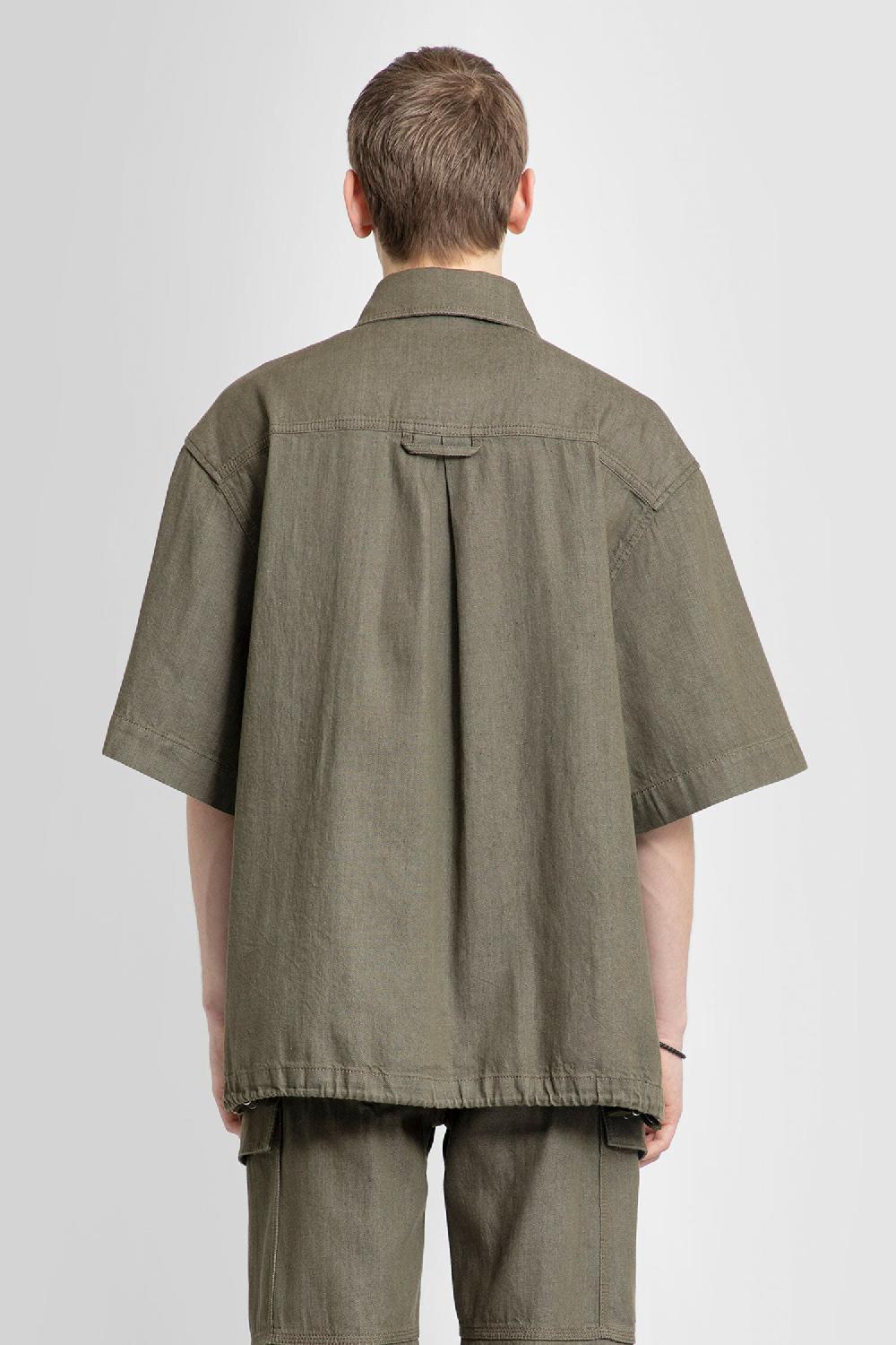 Antonioli ALEXANDER MCQUEEN MAN GREEN SHIRTS Online
