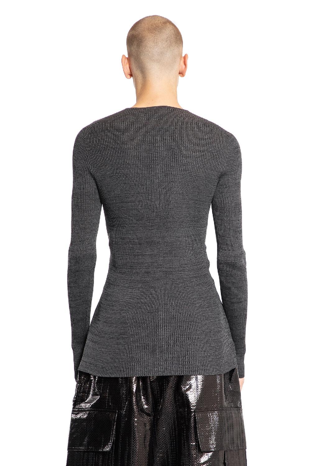 Antonioli ALEXANDER MCQUEEN MAN GREY KNITWEAR In Vendita