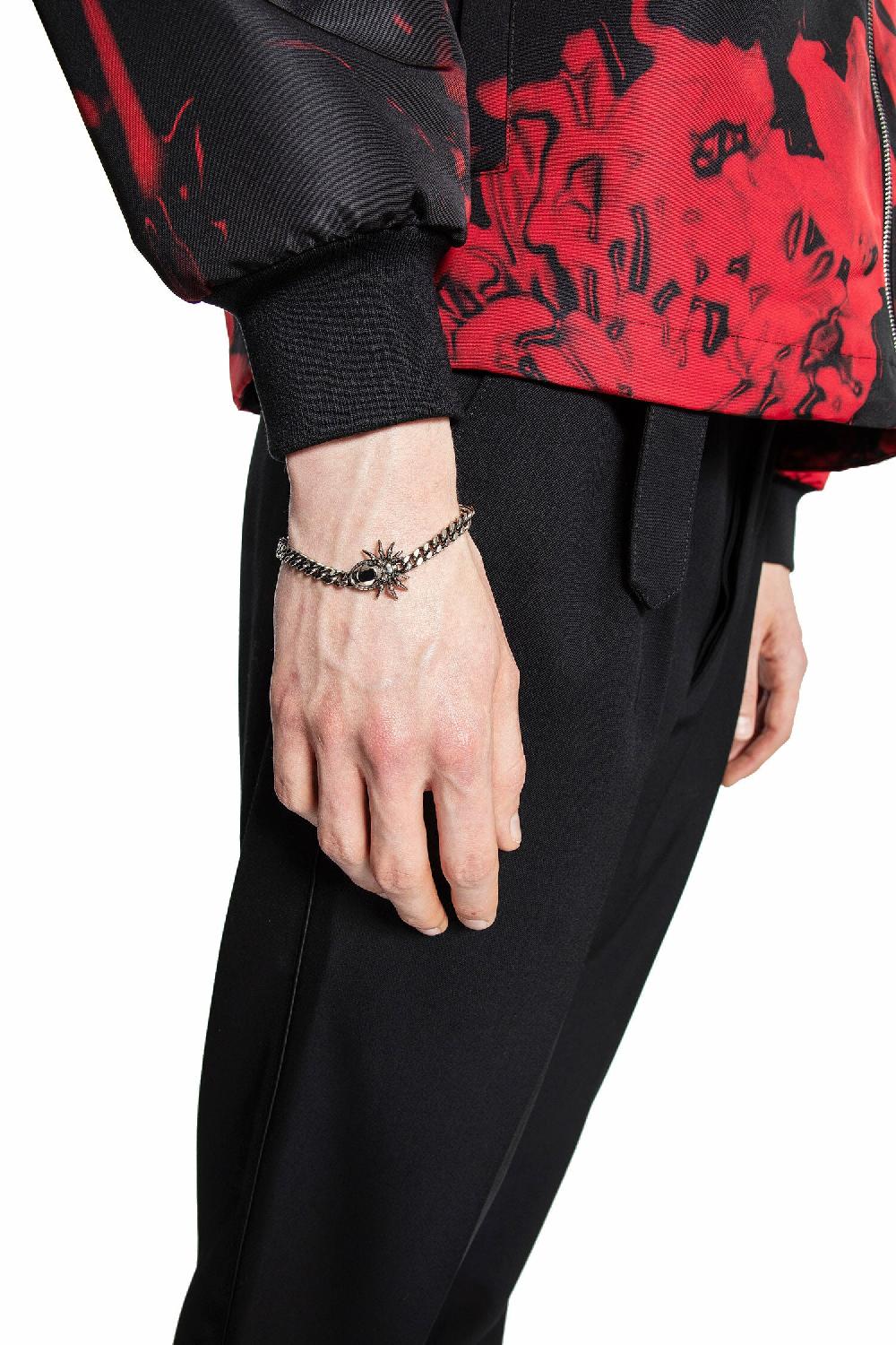 Antonioli ALEXANDER MCQUEEN MAN SILVER JEWELLERY Negozio