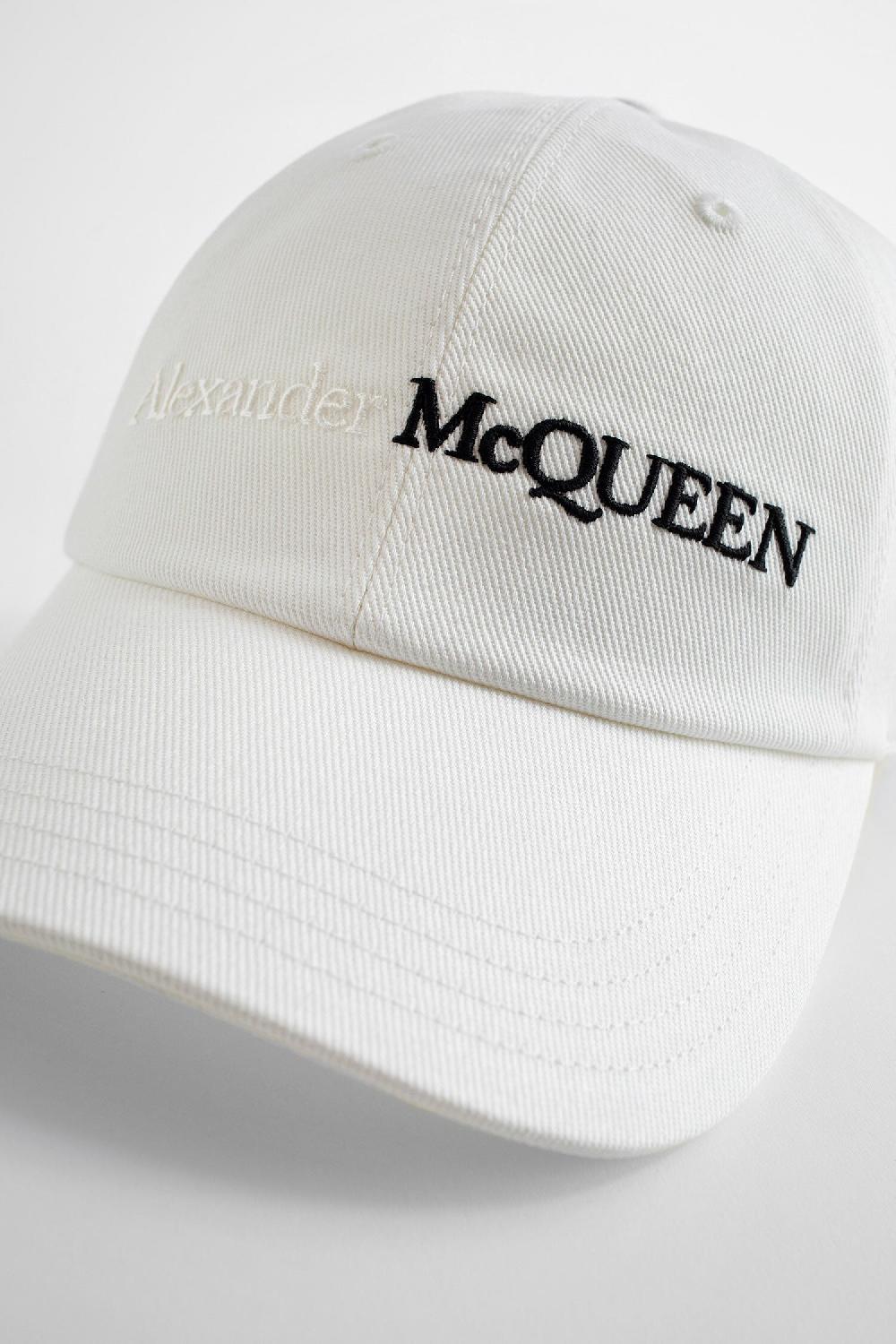Antonioli ALEXANDER MCQUEEN MAN WHITE HATS In Saldo
