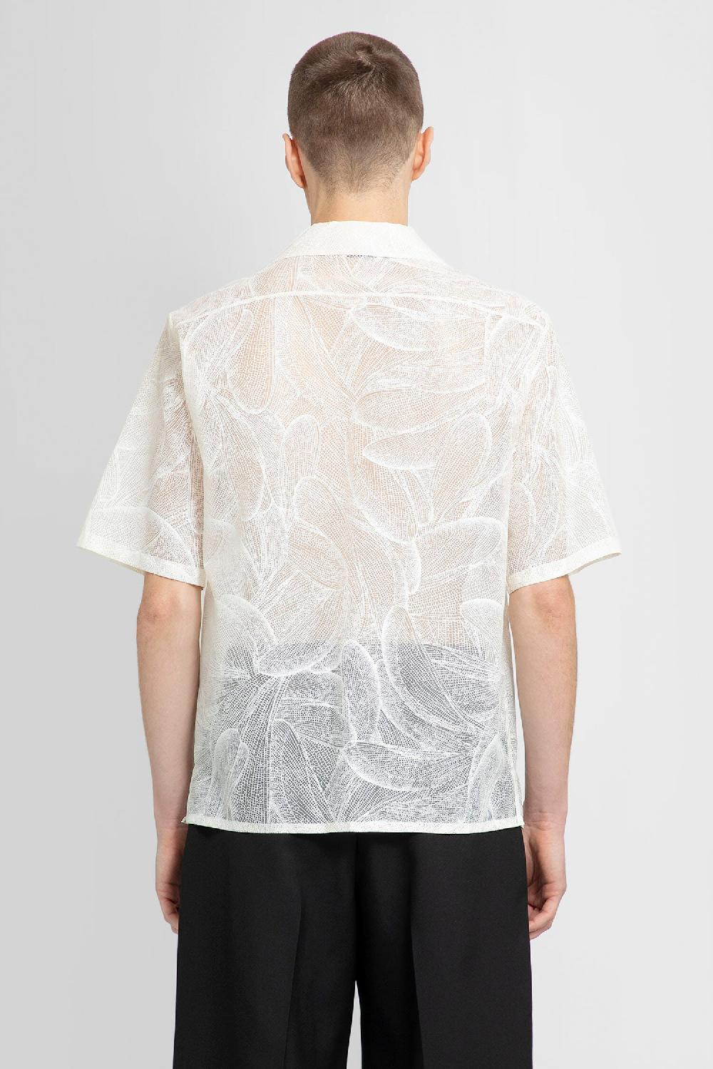 Antonioli ALEXANDER MCQUEEN MAN WHITE SHIRTS Moda