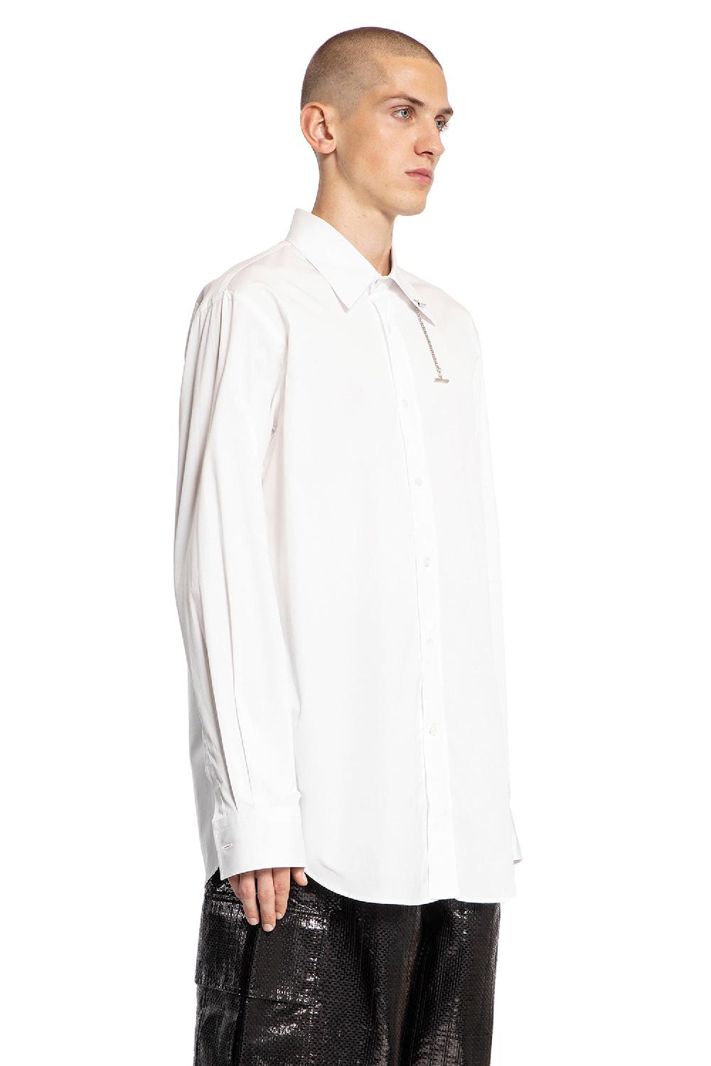 Antonioli ALEXANDER MCQUEEN MAN WHITE SHIRTS 2025