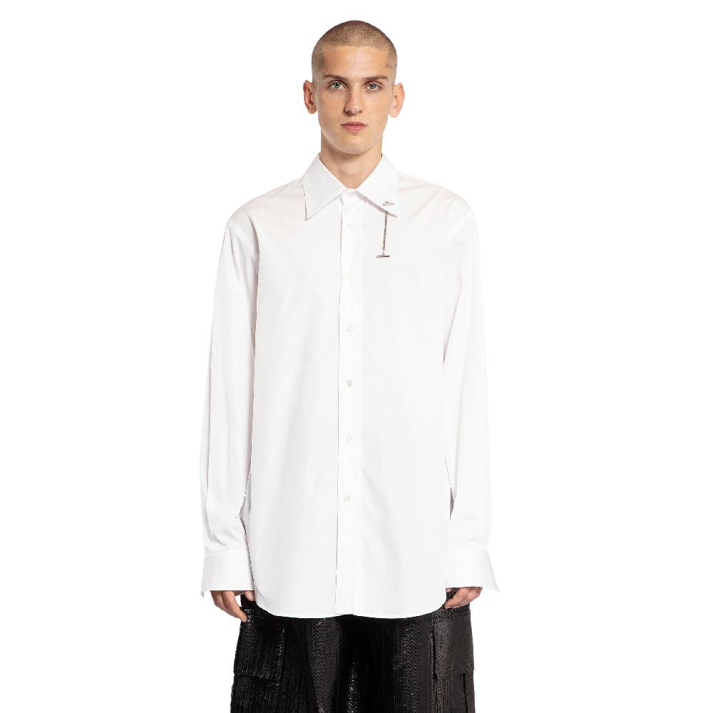 Antonioli ALEXANDER MCQUEEN MAN WHITE SHIRTS 2025