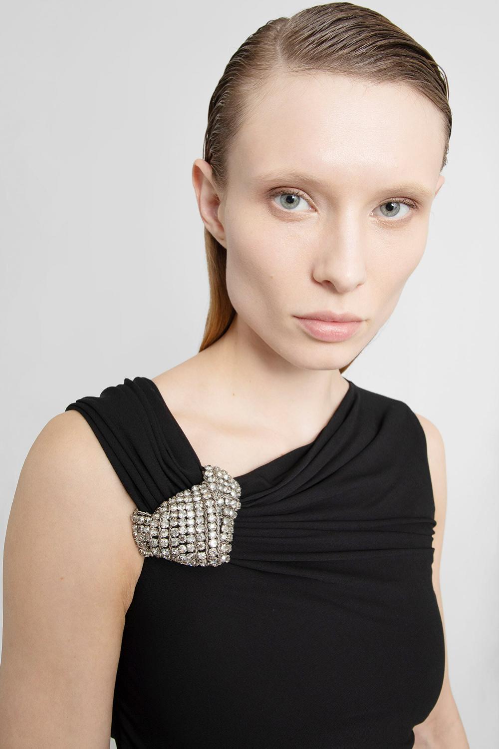 Antonioli ALEXANDER MCQUEEN WOMAN BLACK DRESSES Affare Del Giorno