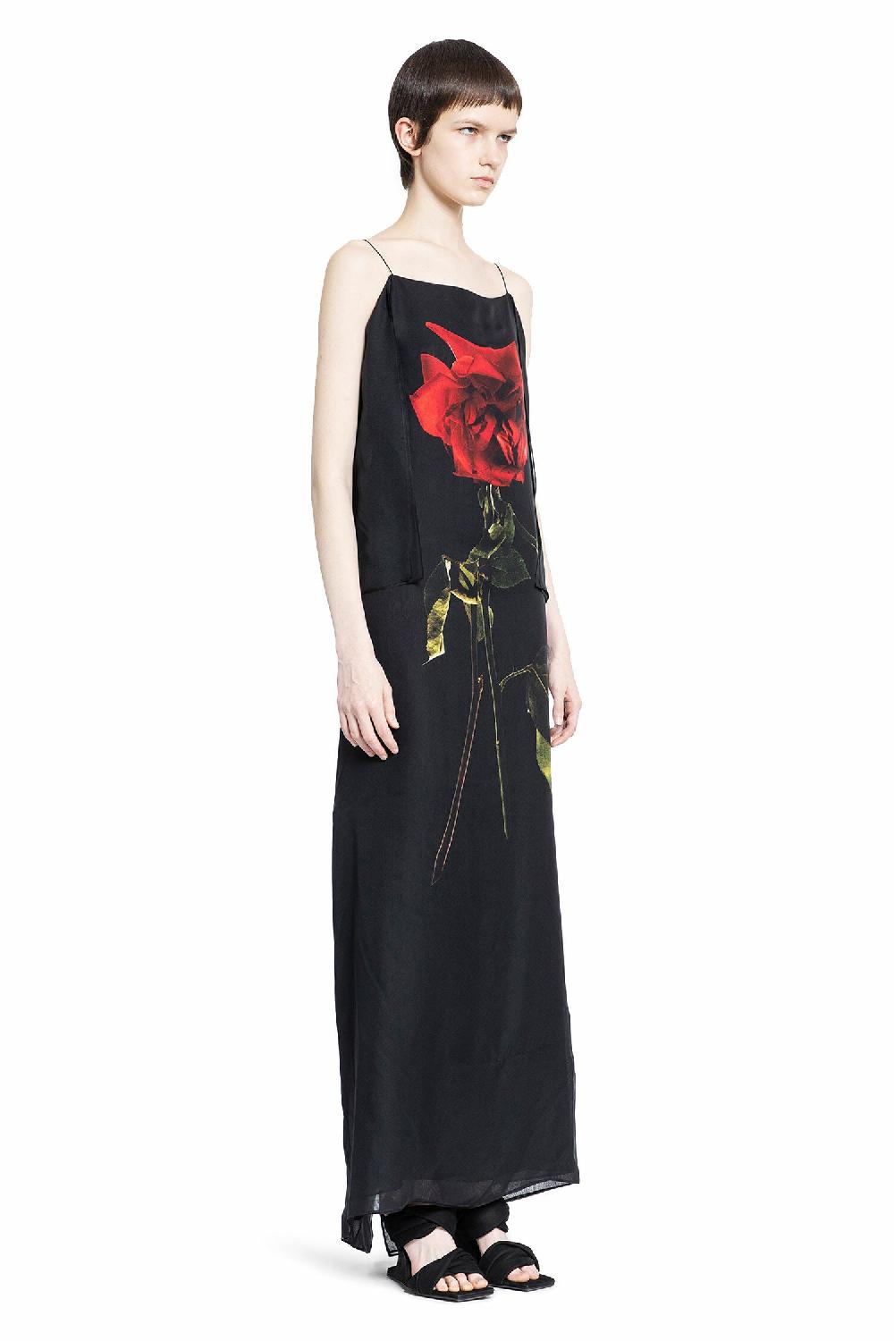 Antonioli ALEXANDER MCQUEEN WOMAN BLACK DRESSES Prezzo Ridotto