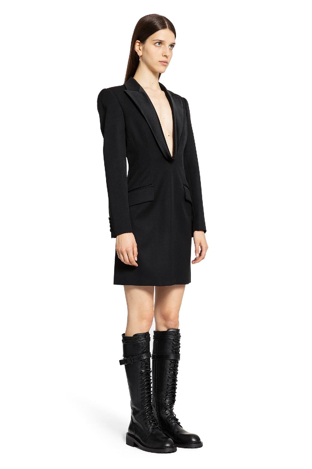 Antonioli ALEXANDER MCQUEEN WOMAN BLACK DRESSES Sottocosto