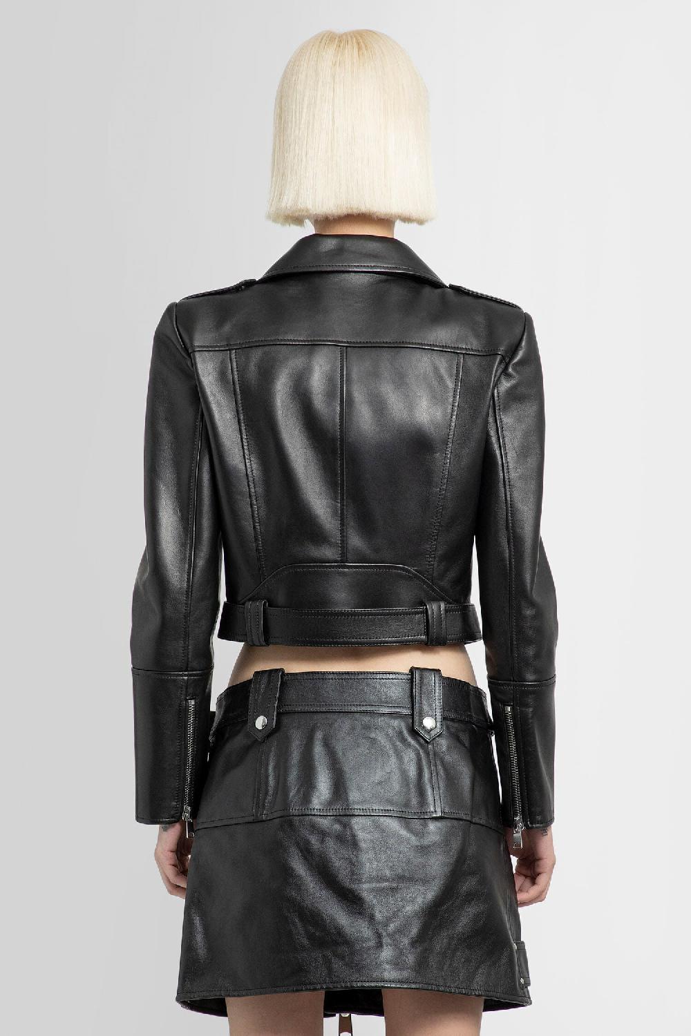 Antonioli ALEXANDER MCQUEEN WOMAN BLACK JACKETS Novità
