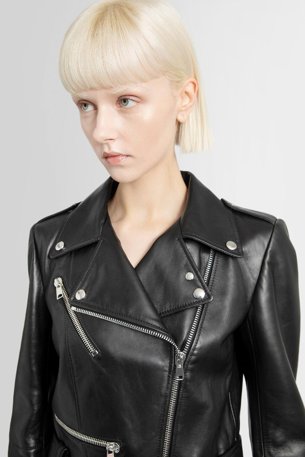 Antonioli ALEXANDER MCQUEEN WOMAN BLACK JACKETS Novità