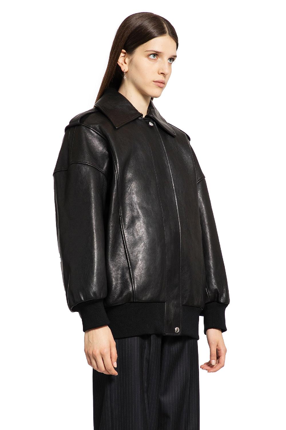 Antonioli ALEXANDER MCQUEEN WOMAN BLACK JACKETS Presa