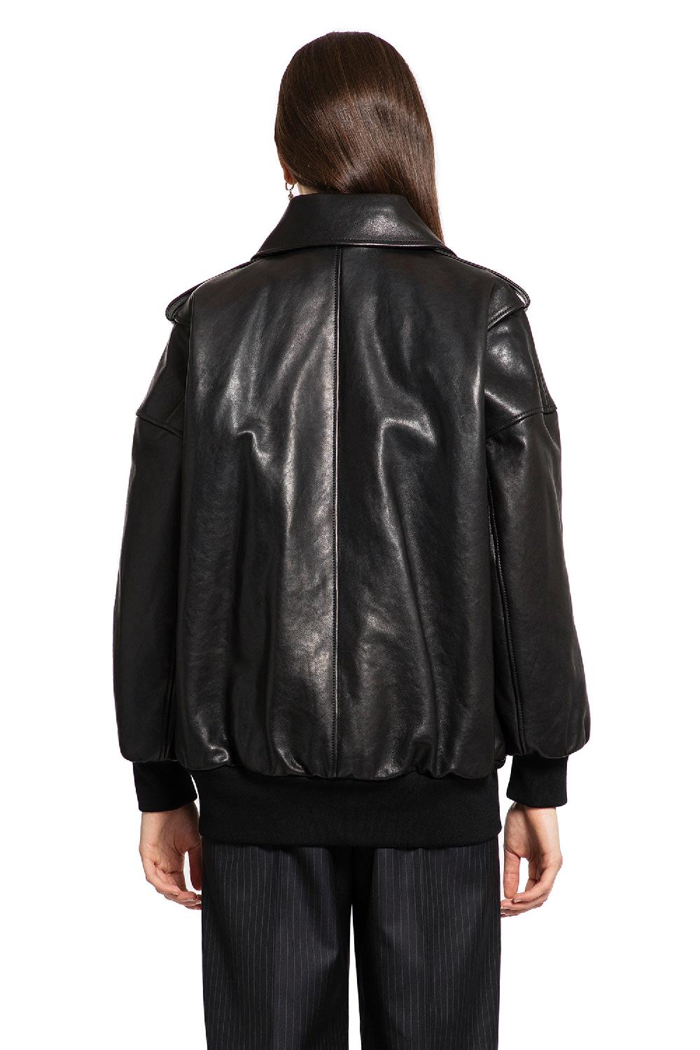 Antonioli ALEXANDER MCQUEEN WOMAN BLACK JACKETS Presa