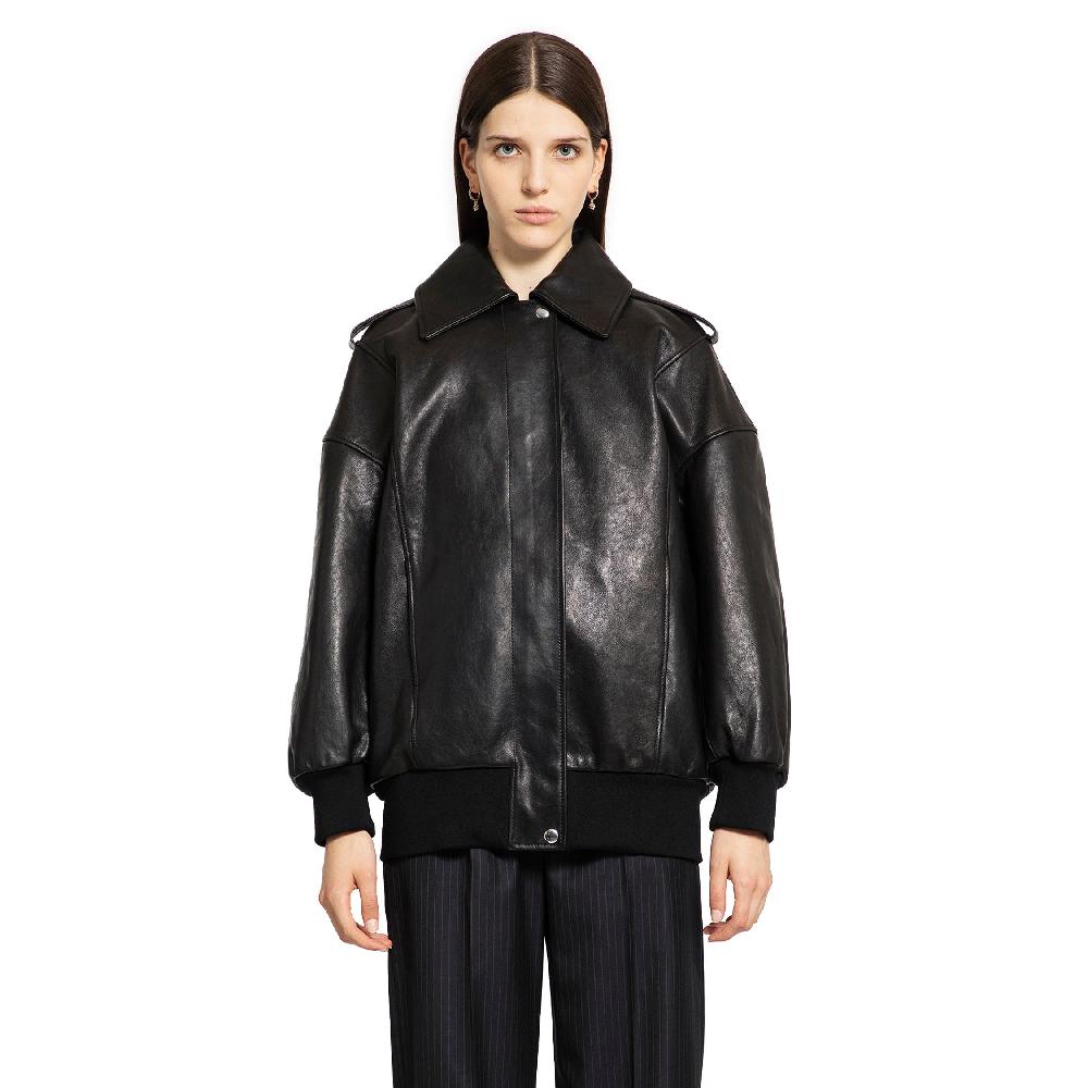 Antonioli ALEXANDER MCQUEEN WOMAN BLACK JACKETS Presa