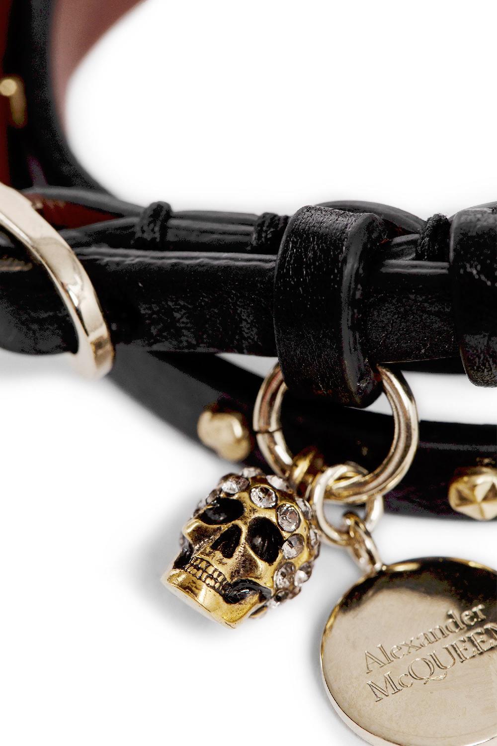 Antonioli ALEXANDER MCQUEEN WOMAN BLACK JEWELLERY Economico