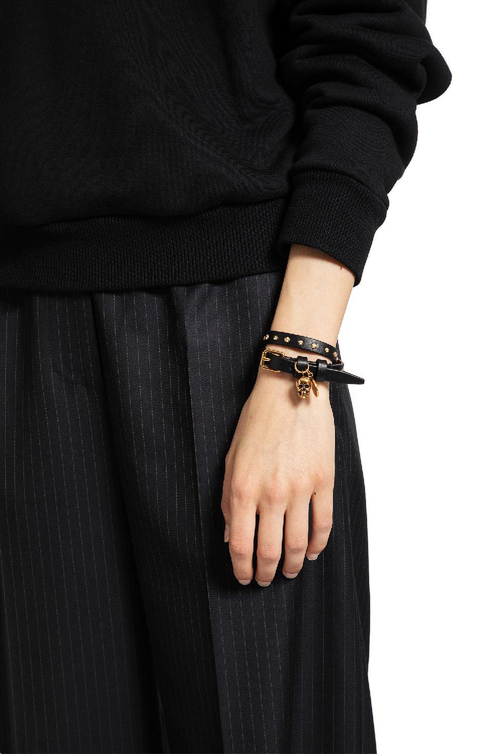 Antonioli ALEXANDER MCQUEEN WOMAN BLACK JEWELLERY Economico