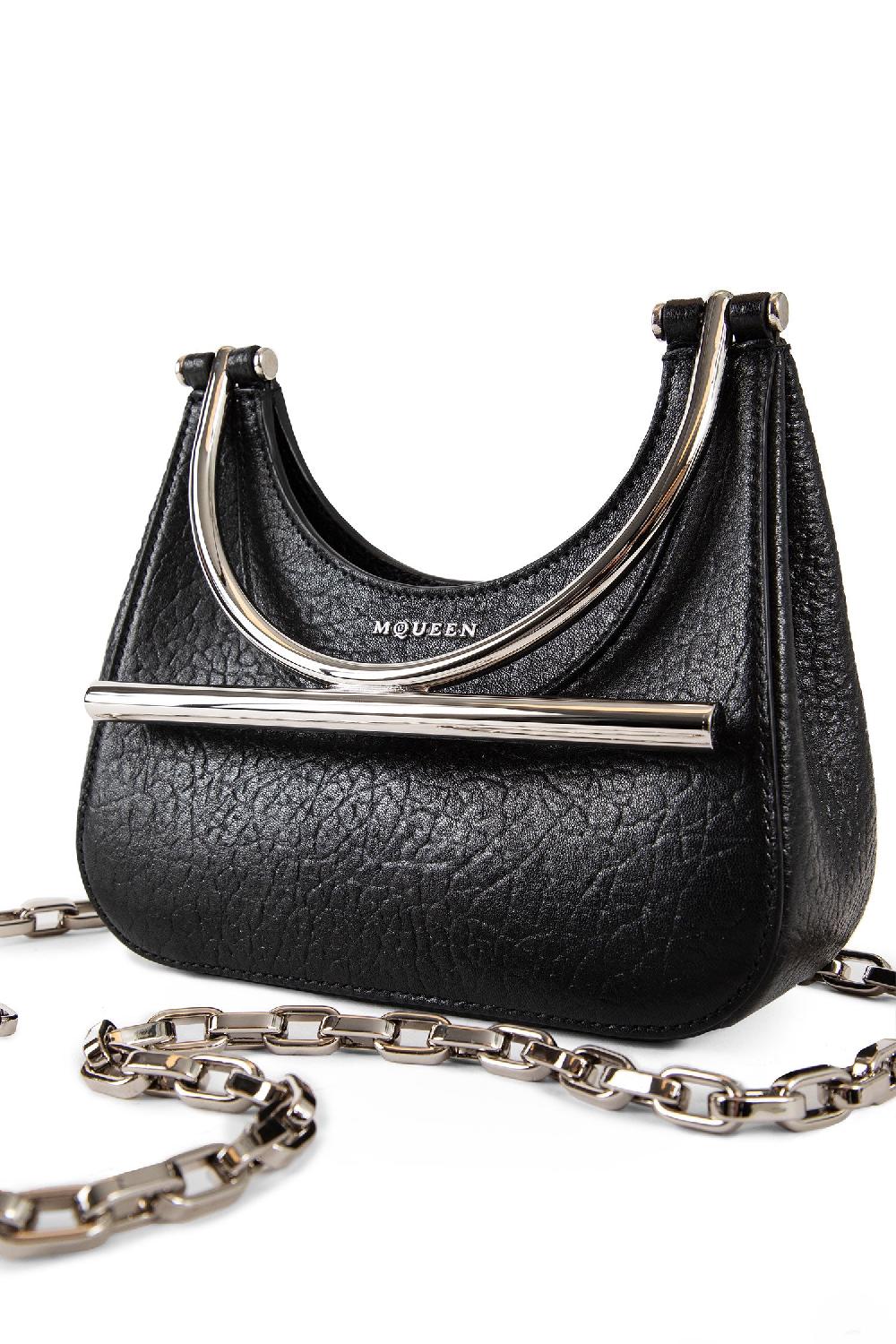 Antonioli ALEXANDER MCQUEEN WOMAN BLACK MINI BAGS Outlet