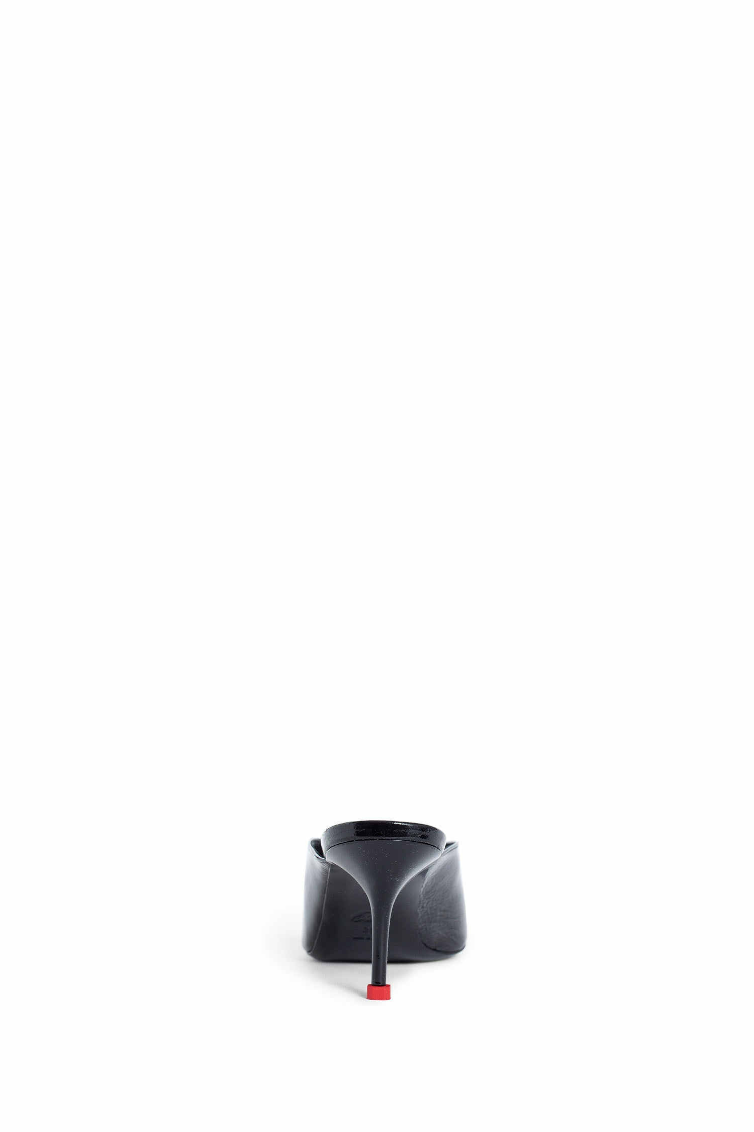Antonioli ALEXANDER MCQUEEN WOMAN BLACK MULES In Vendita