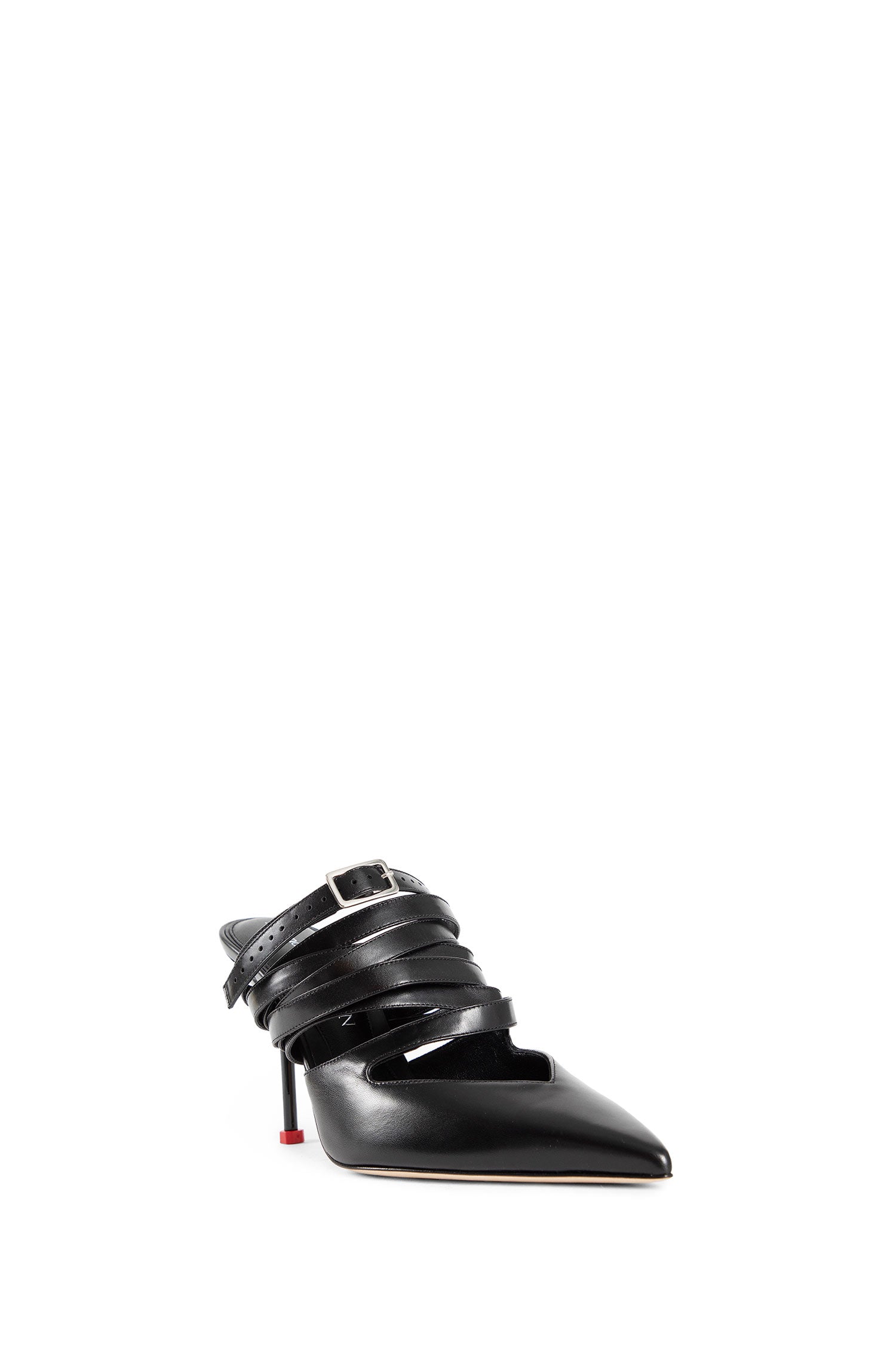 Antonioli ALEXANDER MCQUEEN WOMAN BLACK MULES Saldi