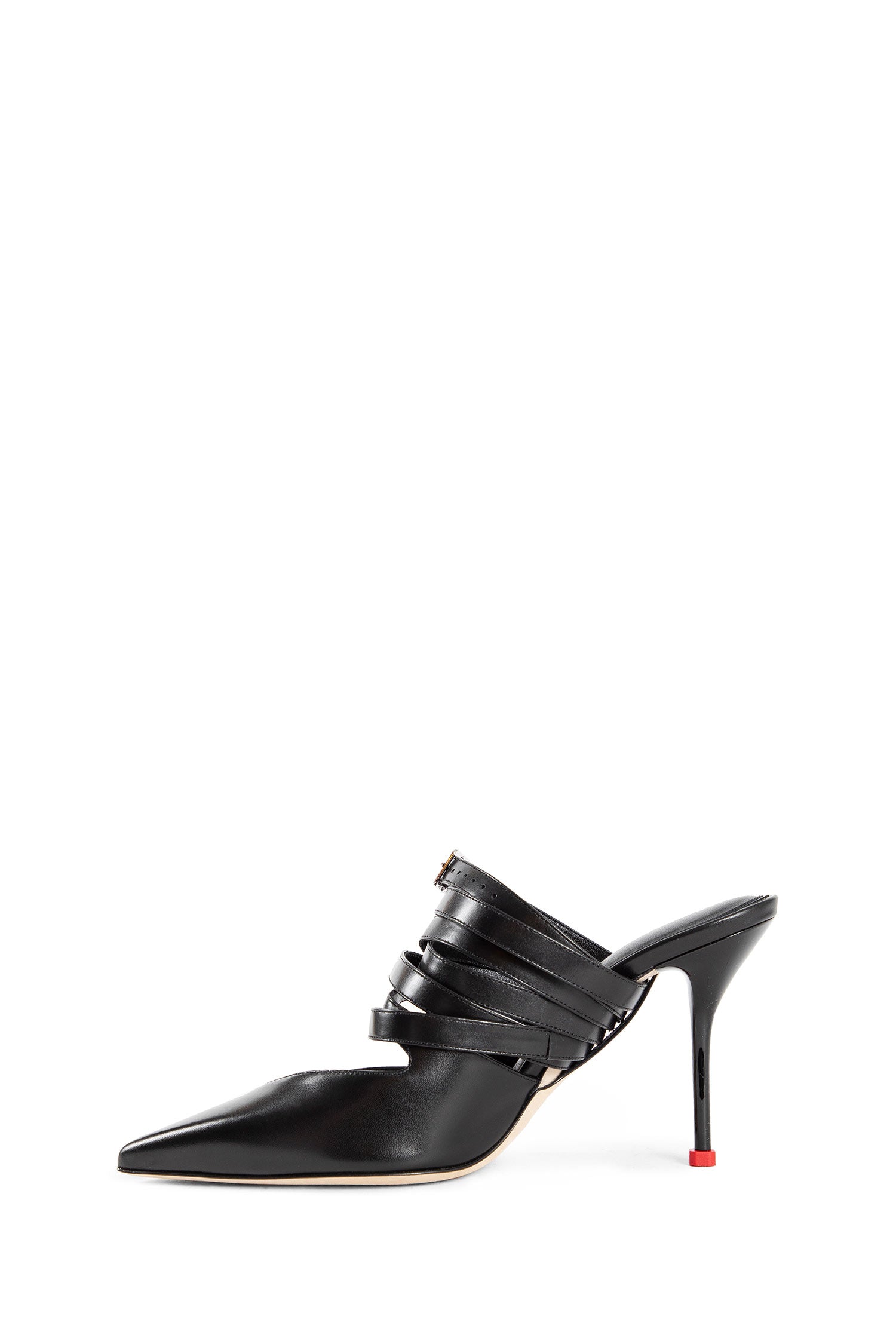 Antonioli ALEXANDER MCQUEEN WOMAN BLACK MULES Saldi