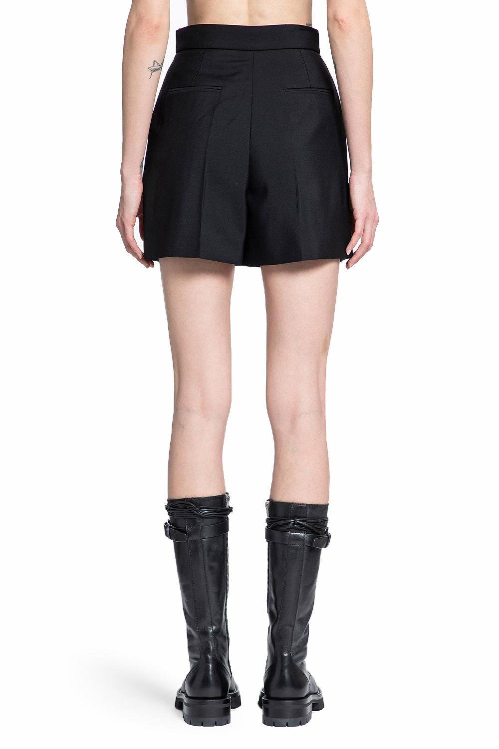 Antonioli ALEXANDER MCQUEEN WOMAN BLACK SHORTS Vendita Economica
