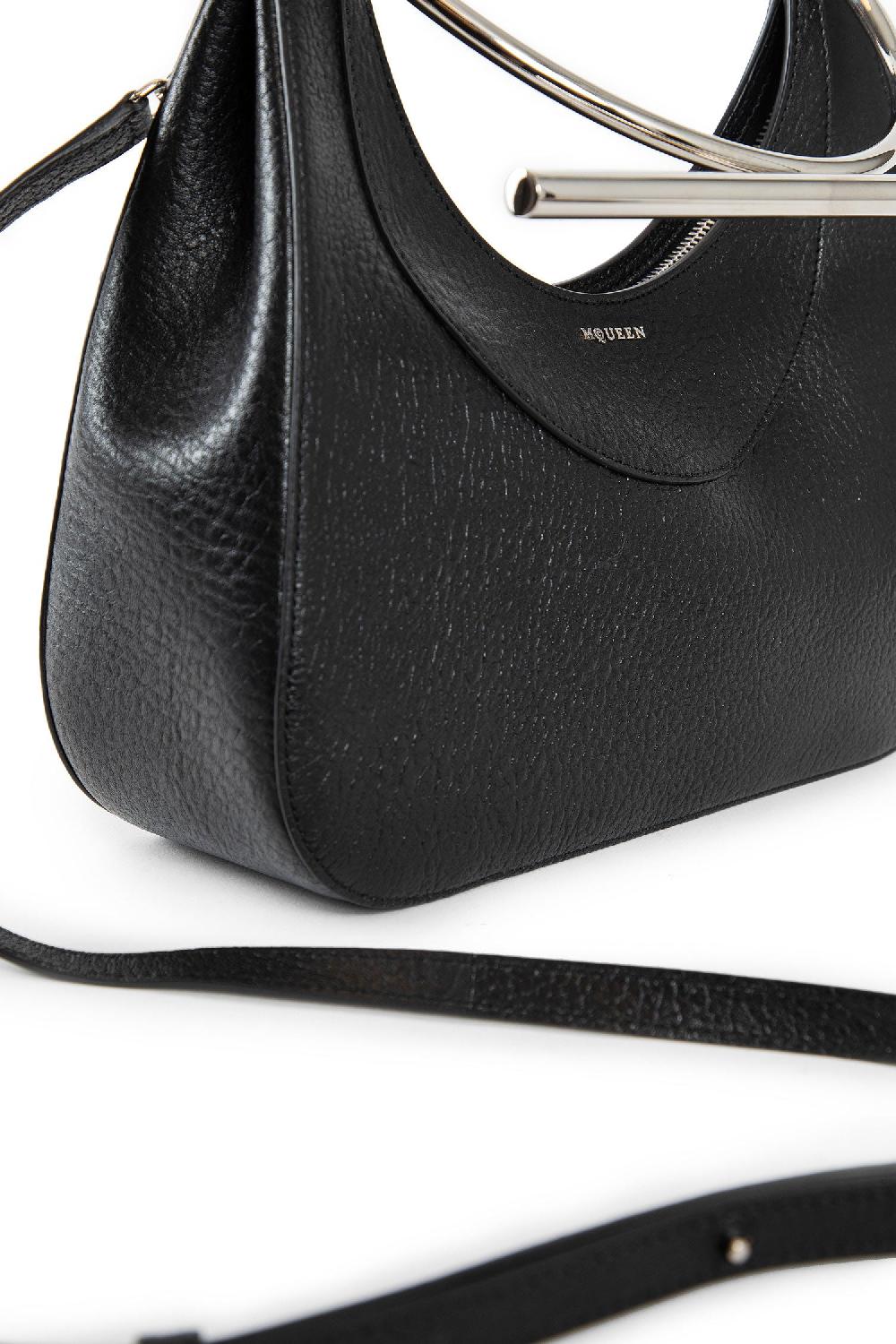 Antonioli ALEXANDER MCQUEEN WOMAN BLACK TOP HANDLE BAGS Moda