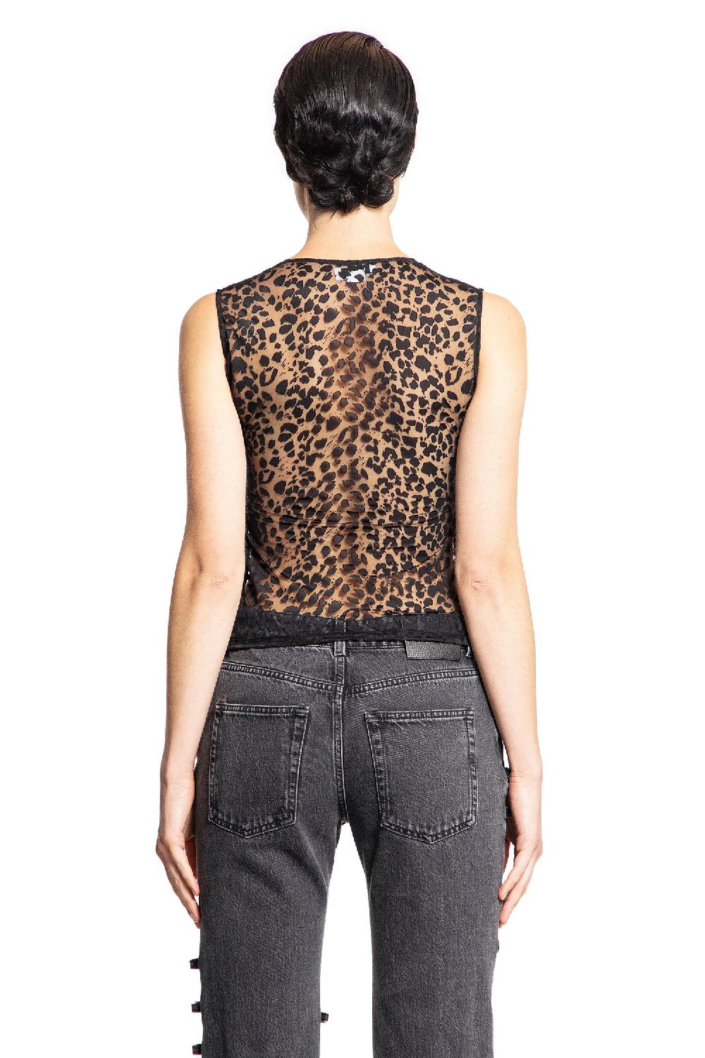 Antonioli ALEXANDER MCQUEEN WOMAN BLACK TOPS 2025