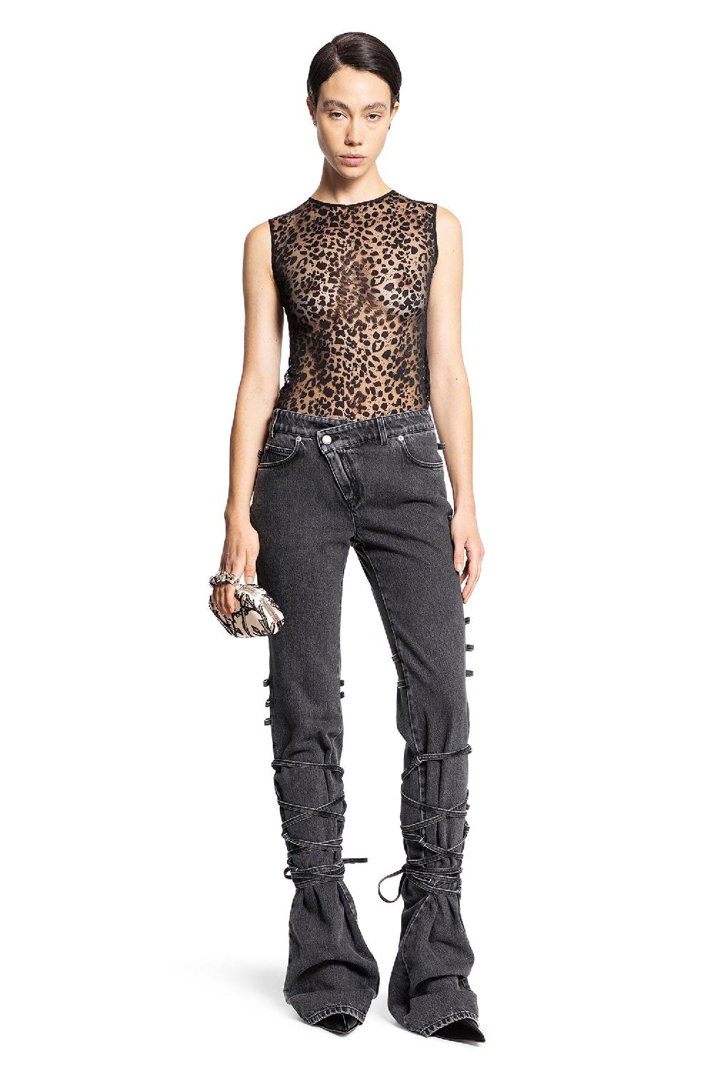 Antonioli ALEXANDER MCQUEEN WOMAN BLACK TOPS 2025
