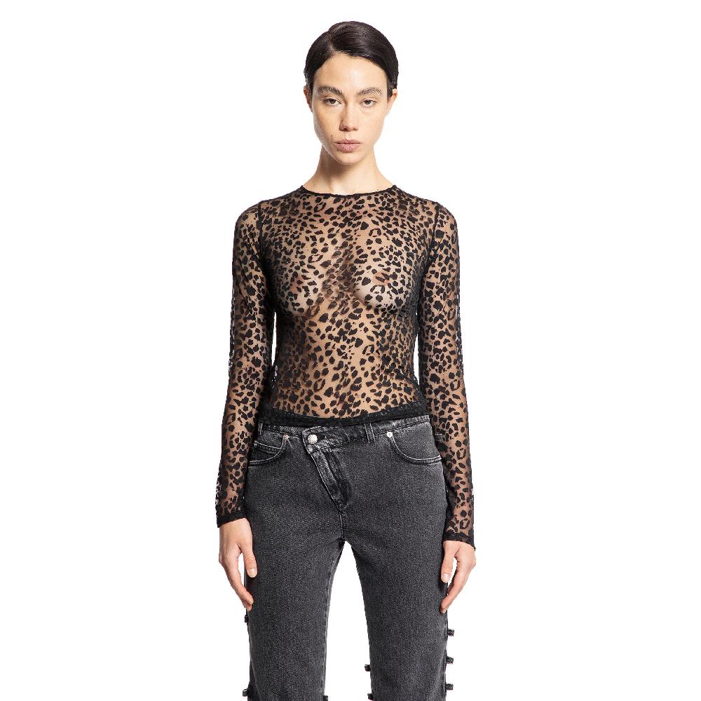 Antonioli ALEXANDER MCQUEEN WOMAN BLACK TOPS Italy
