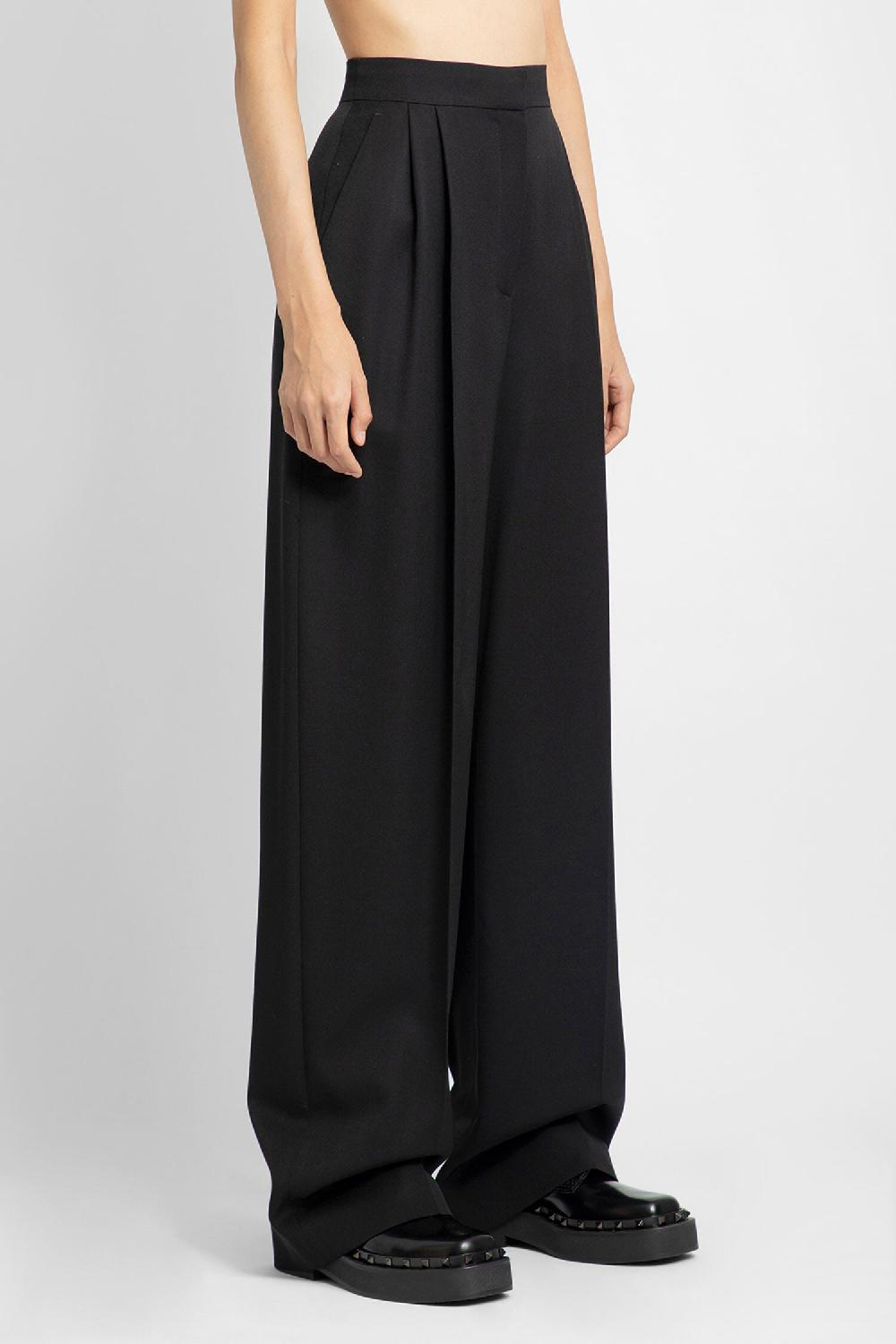 Antonioli ALEXANDER MCQUEEN WOMAN BLACK TROUSERS Italia