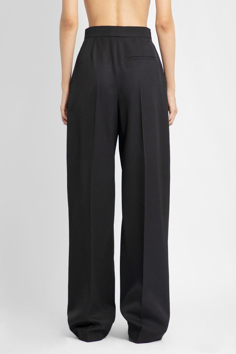 Antonioli ALEXANDER MCQUEEN WOMAN BLACK TROUSERS Italia
