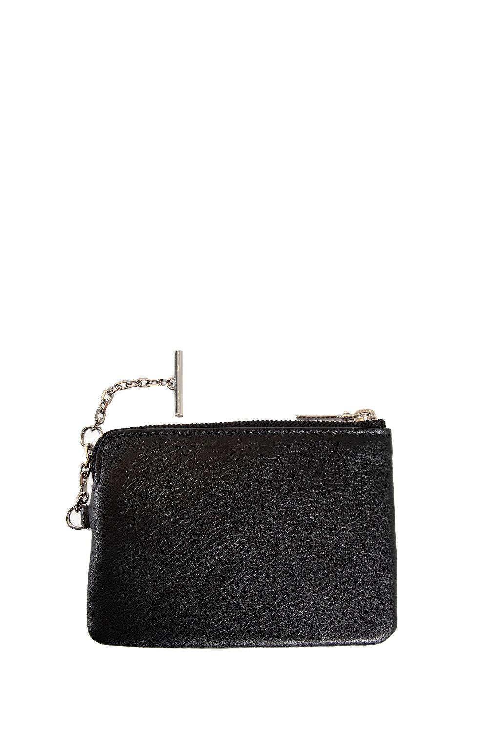 Antonioli ALEXANDER MCQUEEN WOMAN BLACK WALLETS & CARDHOLDERS Nuovo