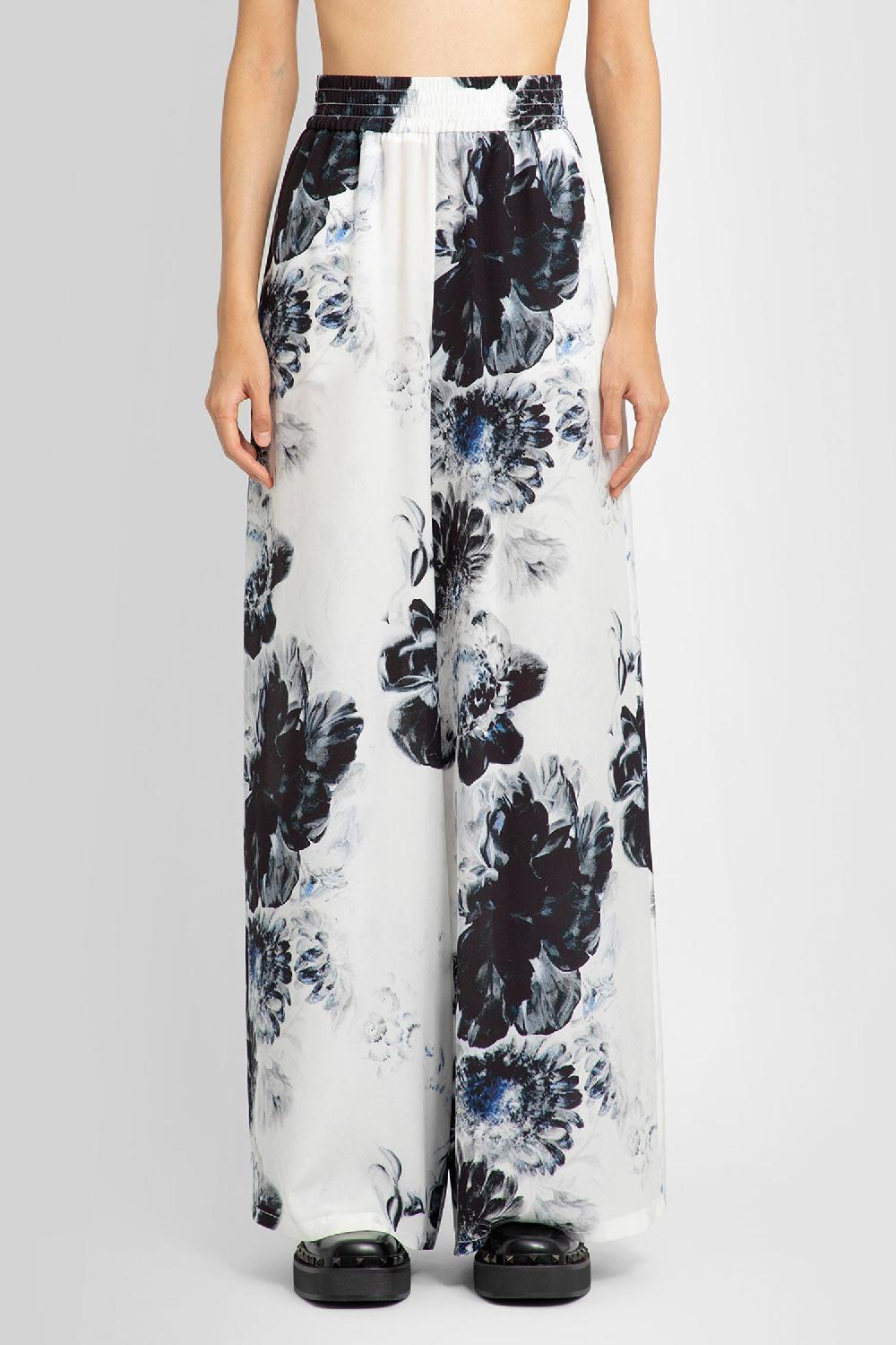 Antonioli ALEXANDER MCQUEEN WOMAN BLACK&WHITE TROUSERS Pezzi Unici