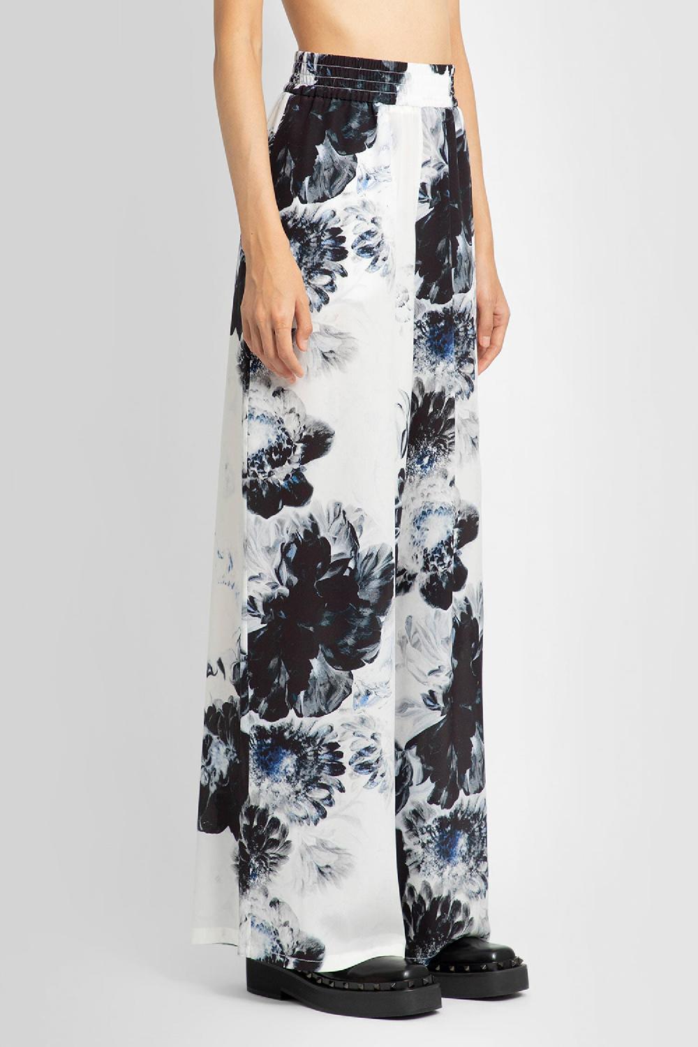 Antonioli ALEXANDER MCQUEEN WOMAN BLACK&WHITE TROUSERS Pezzi Unici