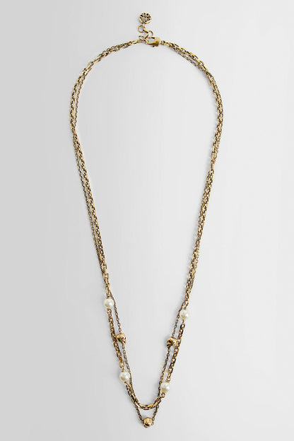 Antonioli ALEXANDER MCQUEEN WOMAN GOLD JEWELLERY