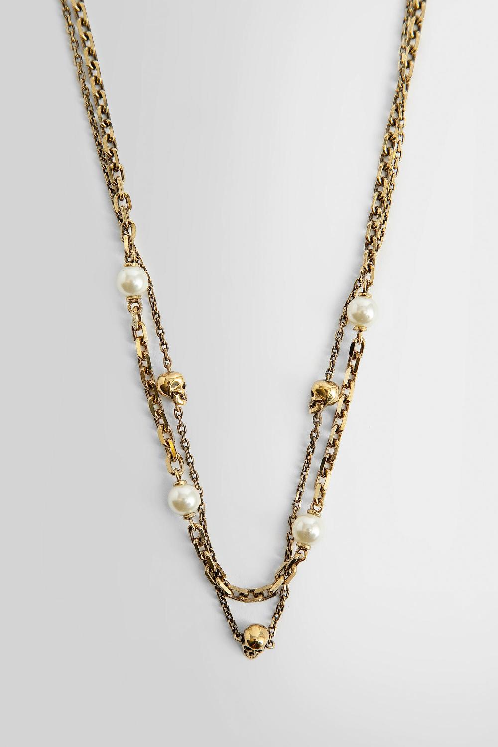 Antonioli ALEXANDER MCQUEEN WOMAN GOLD JEWELLERY Qualità Garantita